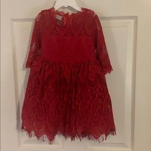 Trish scully beautiful toddler lace dress